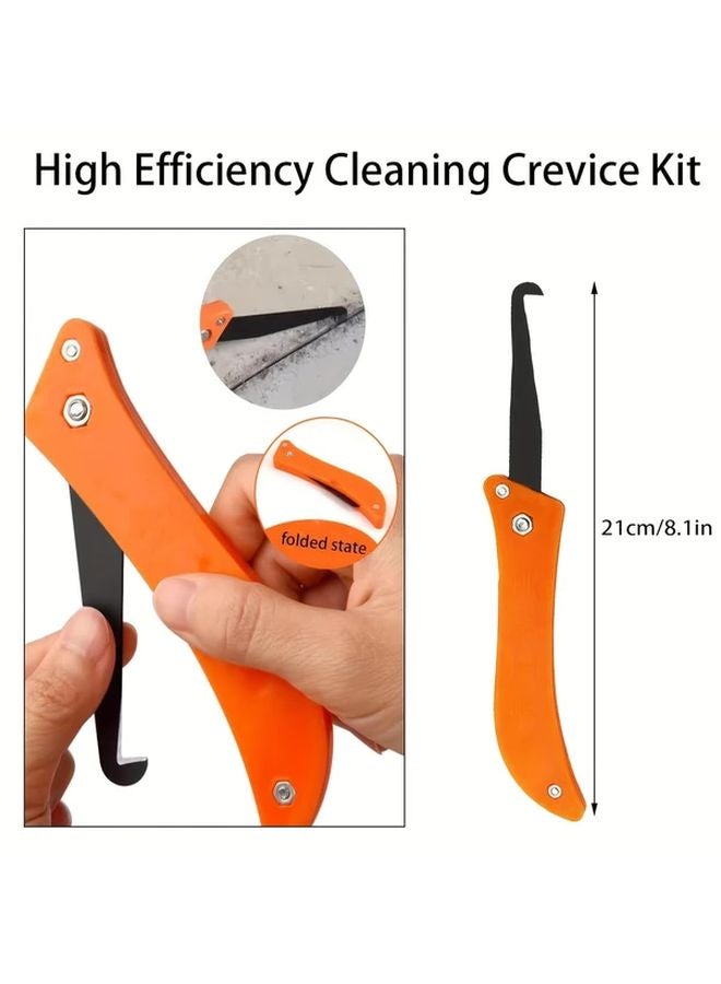 5Pcs Foldable Grouting Scraper Tile Gap Knife Joint Cleaning Tool For Kitchen Bathroom - Image 4