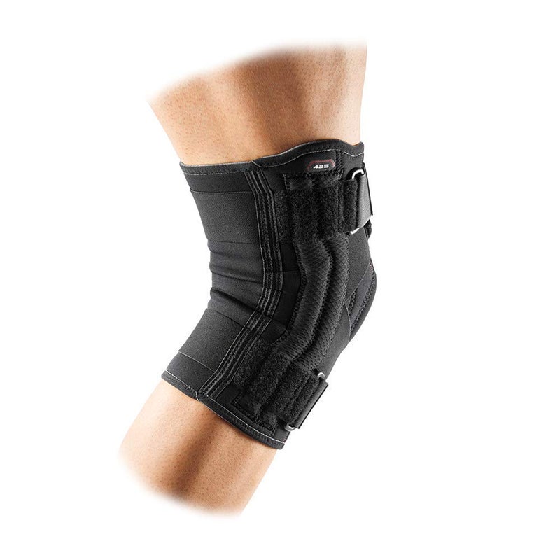 McDavid Knee Brace Support with Side Stays, Compression Knee Sleeve & Cross Straps for Patellar Tendon Support, Tendonitis, Arthritis Pain Relief, Recovery, Knee Brace for Men and Women - Image 2