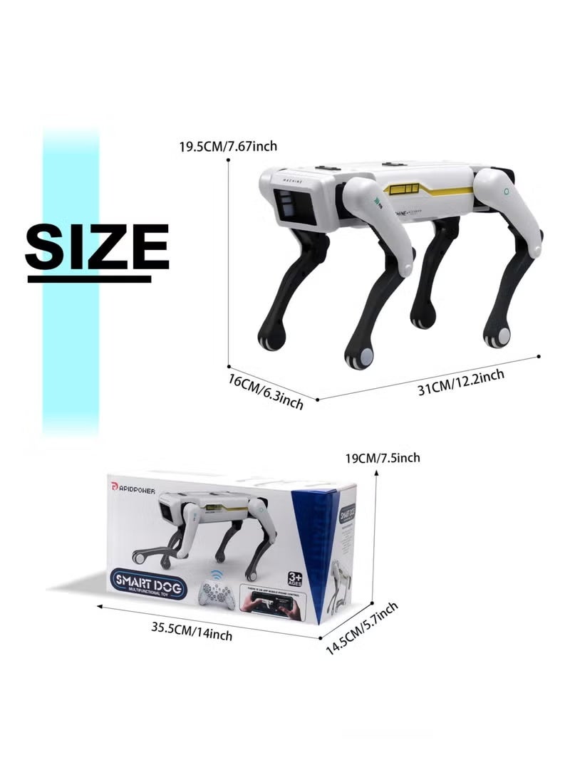 Smart Robotic Dog with Voice Command: Program via App, Dancing, Walking & Interactive Modes for Kids - Image 4