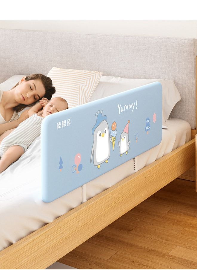 TEN-M JOURNEY Toddler Bed Rails Guard Foldable Crib Rail Guard Portable Bed Rail Falling Side Protector Fence Baby Bed Rail for Toddlers for Cribs, Twin, Double, Full Size Queen & King Bed Size 150cm  - Image 2