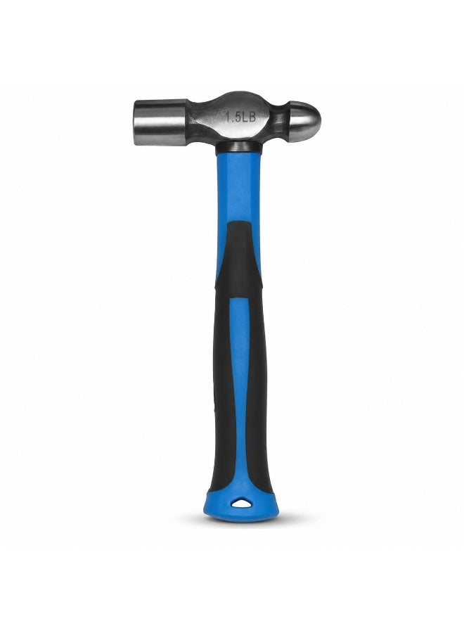 Ball Pein Hammer with Fiber Handle 1.5 lb WK-17053 - Image 1