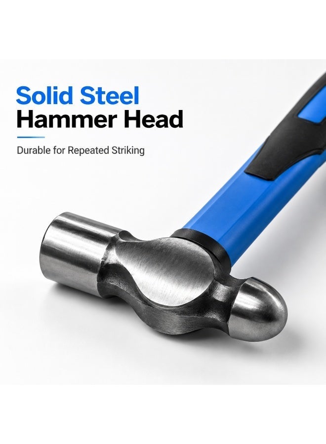 Ball Pein Hammer with Fiber Handle 1.5 lb WK-17053 - Image 4