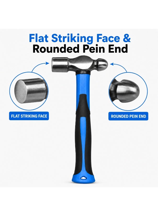 Ball Pein Hammer with Fiber Handle 1.5 lb WK-17053 - Image 5