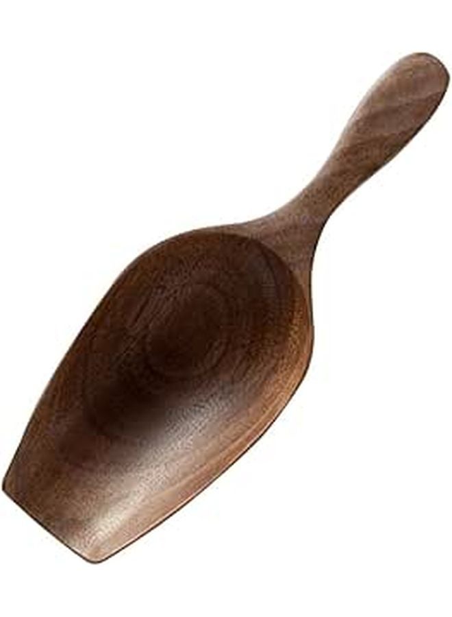Black Walnut Wooden Coffee Scoop For Tea Grains And Powder Easy Clean Kitchen Gadget - Image 1