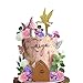 GmakCeder Fairy Cake Toppers Fairy Garden Topper for Birthday Baby Shower - Image 3