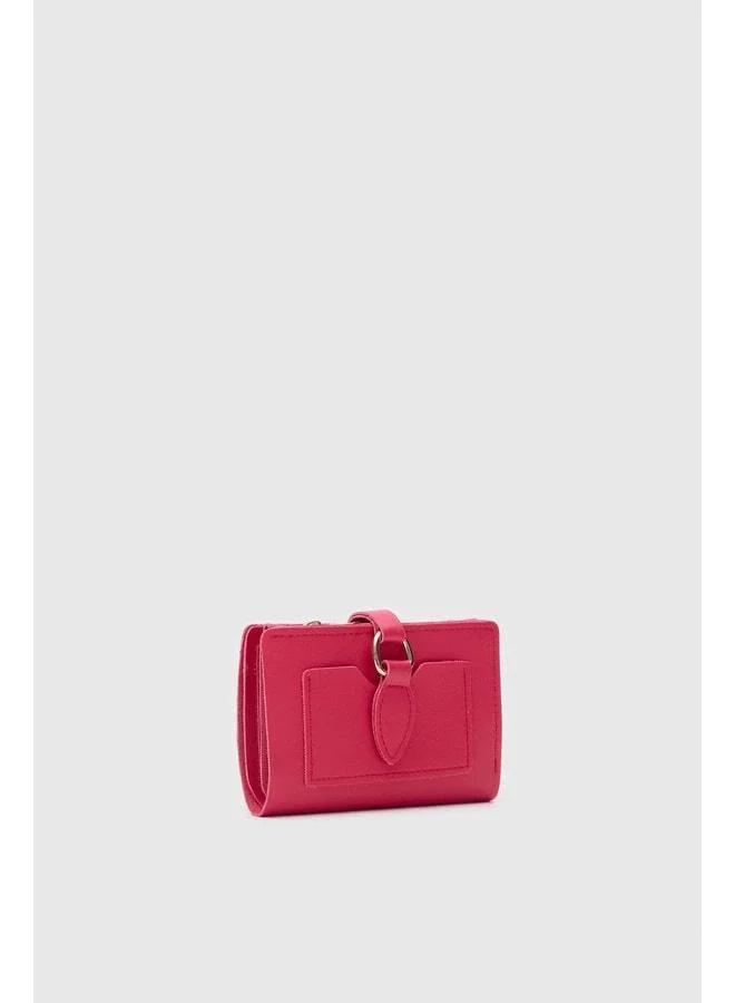 Shule Bags  Kiki Snap-Closure Women's Wallet in Fuchsia for Women | Best Price UAE