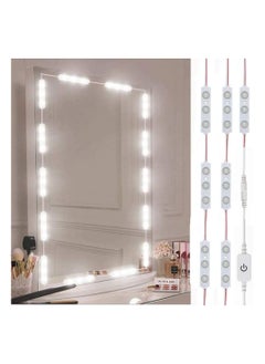 Generic Led Mirror Lights, Ultra Bright White LED, Dimmable Touch Control Lights Strip, for Makeup Vanity Table & Bathroom Mirror  - Image 1