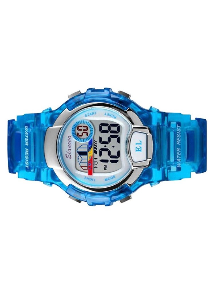 Elanova Kids' watch with beautiful lighting and vibrant colors, adding fun while making time easy to read in the dark. - Image 3