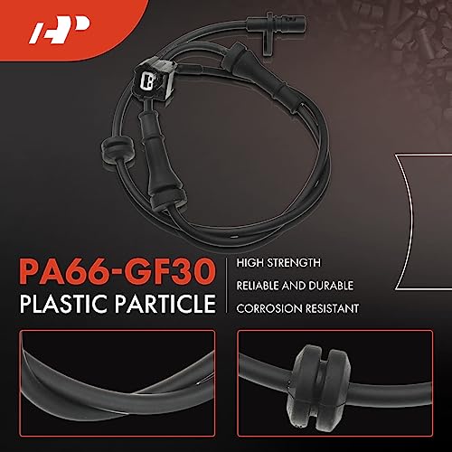 A-Premium حساس سرعة العجلات ABS من A-Premium متوافق مع طرازات نيسان - سنترا 2013-2019 - أمامي وخلفي، جانب السائق والراكب، مجموعة 4 قطع، استبدال# 47900-3DA0A، 47901-3DA0A - Image 4