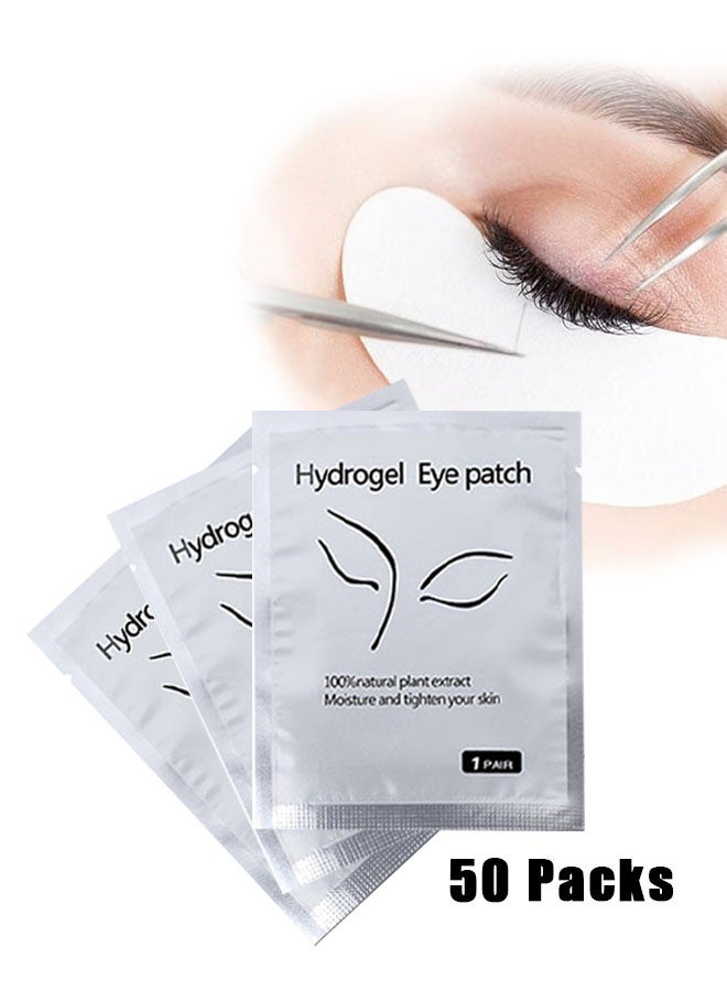 هالونهي 50 حزمة هلام وسادة في متناول اليد ، رمش التمديد هلام التصحيح كيت - Image 1