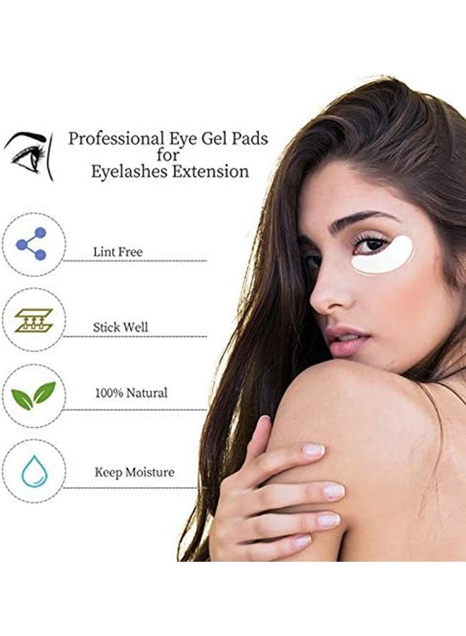 هالونهي 50 حزمة هلام وسادة في متناول اليد ، رمش التمديد هلام التصحيح كيت - Image 5