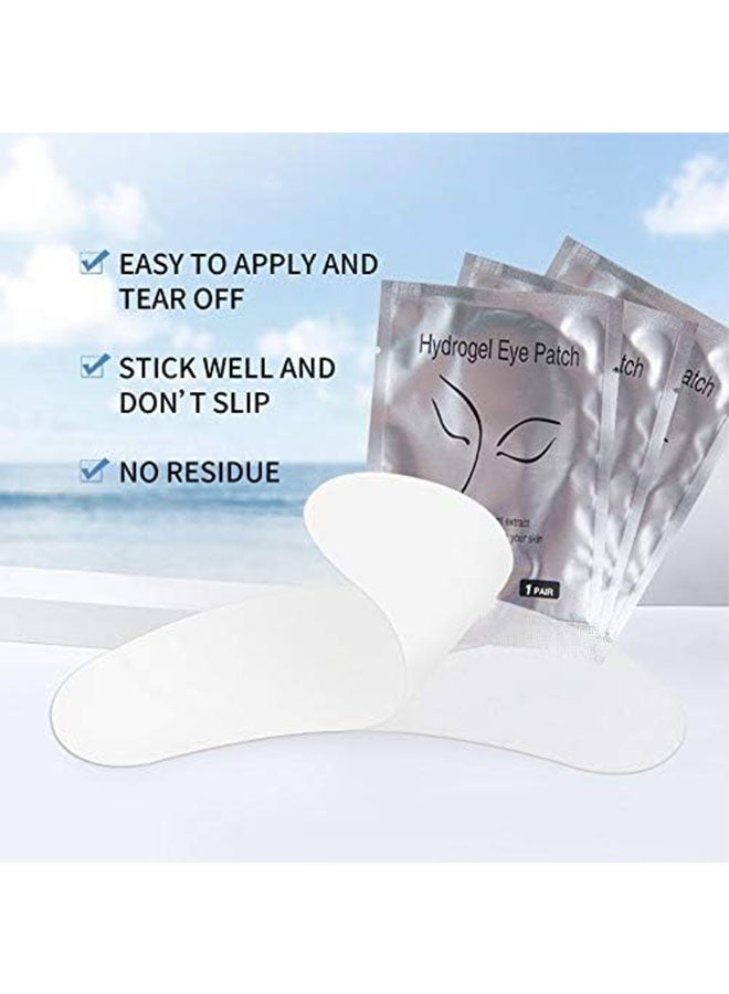 هالونهي 50 حزمة هلام وسادة في متناول اليد ، رمش التمديد هلام التصحيح كيت - Image 4