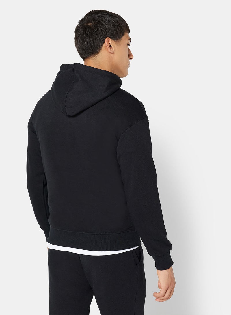 Buy Now - Logo Relaxed Fit Hoodie with Fast Delivery and Easy Returns ...