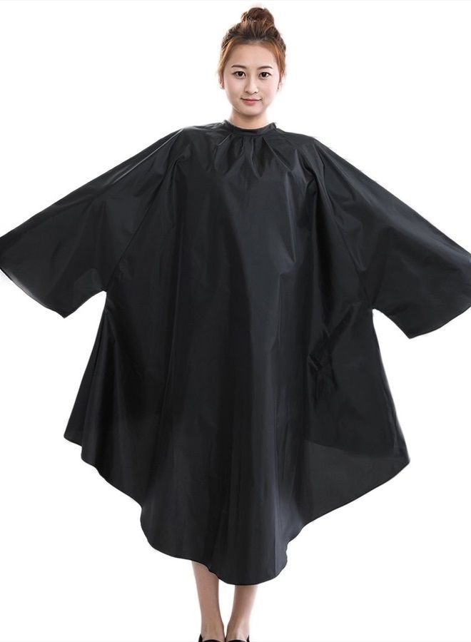 Perfehair Salon Client Hair Cutting Cape Gown, Professional Barber Haircut Cape with Sleeves - Image 1
