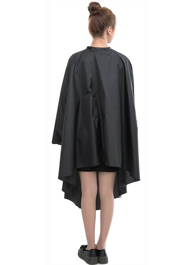 Perfehair Salon Client Hair Cutting Cape Gown, Professional Barber Haircut Cape with Sleeves - Image 2