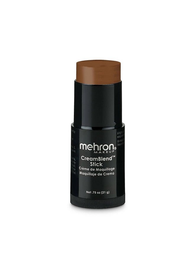 mehron Makeup Creamblend Stick Foundation (.75 Oz) (Light Ebony) - Image 1