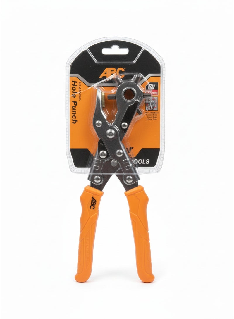 اي بي سي خرامة جلد متينة ودوارة ABC – لعمل ثقوب دقيقة للحزام والجلد - Image 2