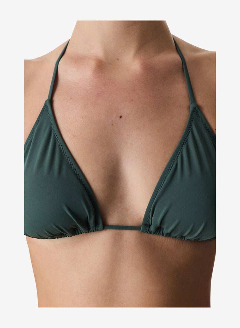 Penti Women Triangle Green Bikini Top - Image 3