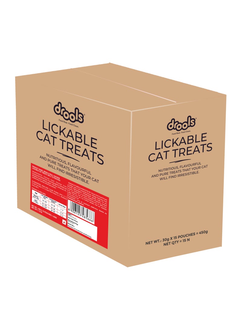 Drools علاج قطط كريمي لذيذ بنكهة الدجاج الحقيقي - Image 5