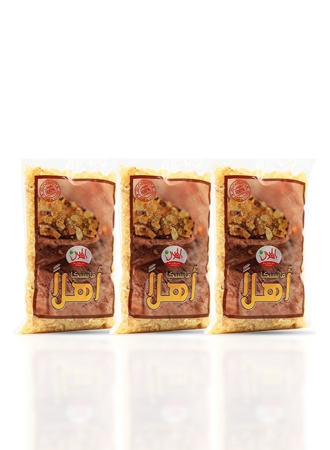 AL-HELAL Mastika Ahlen Incense Yellow 150 g * 3 pcs