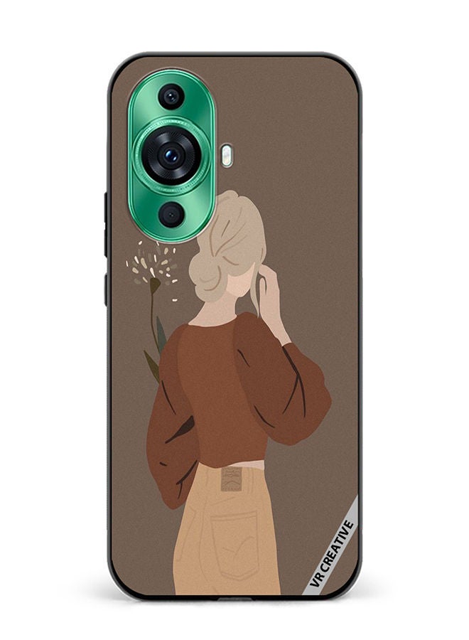 VR CREATIVE Protective Case Cover For Huawei nova 11 Pro Brownie Design Multicolour - Image 1