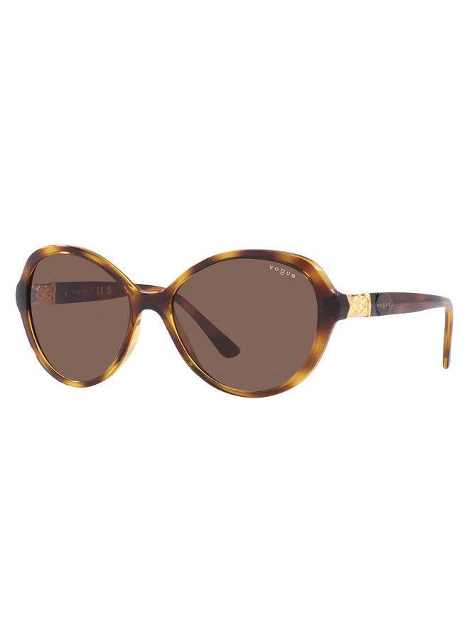 Vogue Full Rim Butterfly Sunglasses 5475SB,57, W656,73  - Image 2