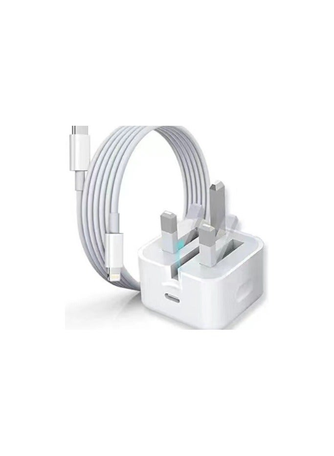 20W USB-C fast charger cable with 2M Type-C for fast charging of smart phones and tablets - Image 1