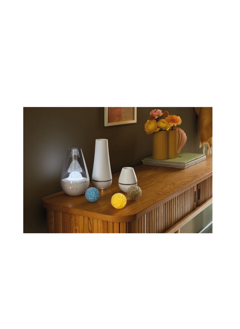 Stadler Form Stadler Form Fragrance Globe White Amber Richly Scented Bonded Pearls of Florals Orchids and Sandal Wood  - Image 4