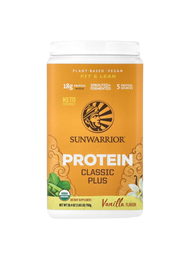 Classic Plus Protein, Vanilla, 1.65 lb (750 g)