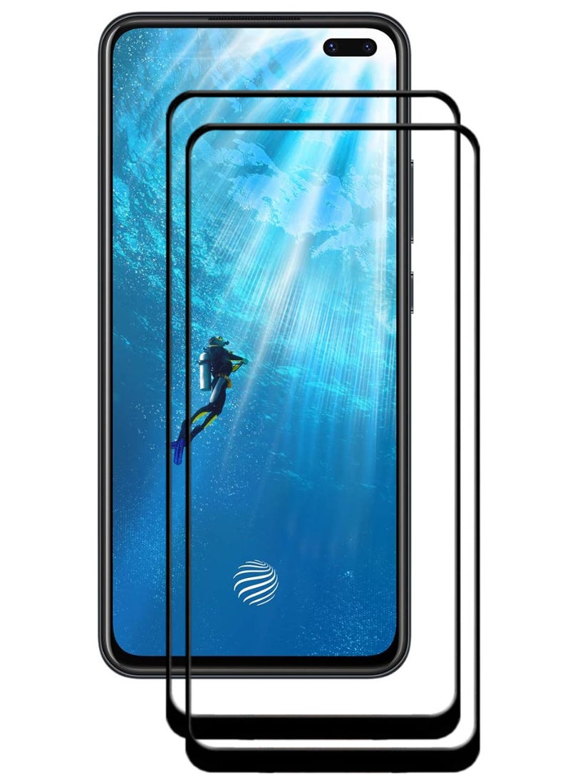 ACLIX 2 Pieces Antistatic ESD Dustproof Premium Quality High Definition Tempered Glass Screen Protector Designed For vivo V19 - Image 1
