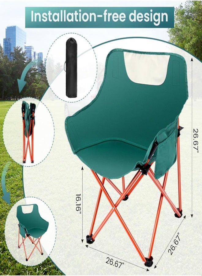 Cady One Multi-colour folding chair for camping and trekking  - Image 3