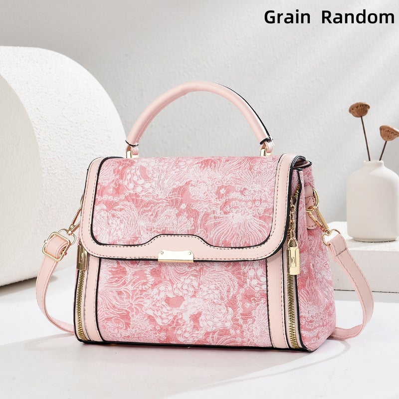 Bag Women'S Bag Fashion All-Match Small Square Bag Crossbody Bag Handbag Retro High-End Shoulder Bag Trendy - Image 5