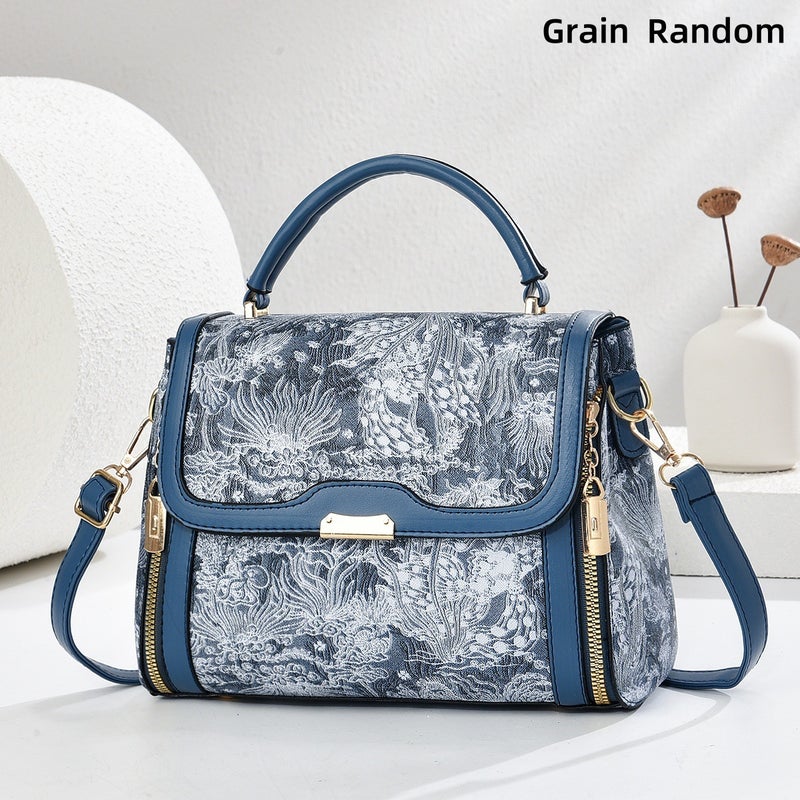 Bag Women'S Bag Fashion All-Match Small Square Bag Crossbody Bag Handbag Retro High-End Shoulder Bag Trendy - Image 3
