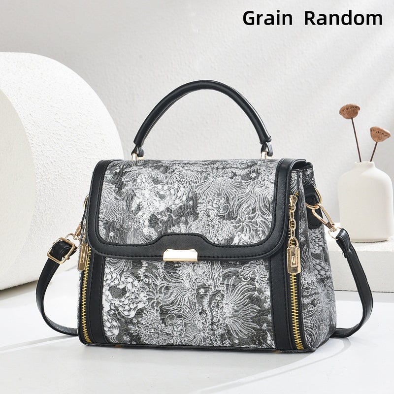 Bag Women'S Bag Fashion All-Match Small Square Bag Crossbody Bag Handbag Retro High-End Shoulder Bag Trendy - Image 4