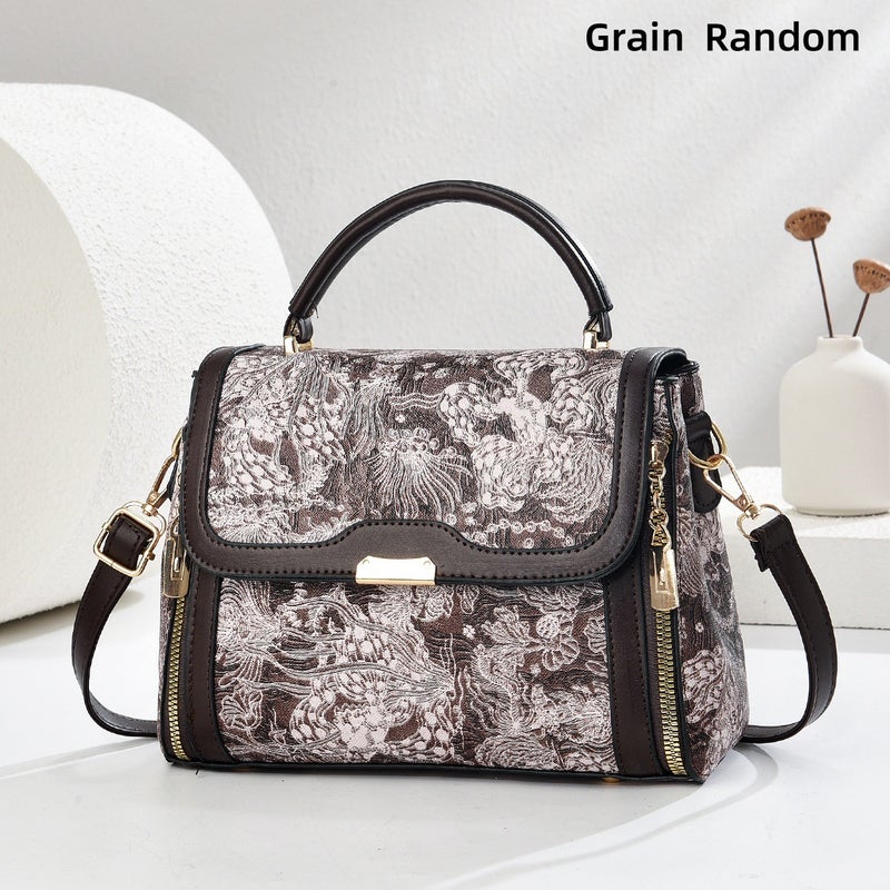 Bag Women'S Bag Fashion All-Match Small Square Bag Crossbody Bag Handbag Retro High-End Shoulder Bag Trendy - Image 2