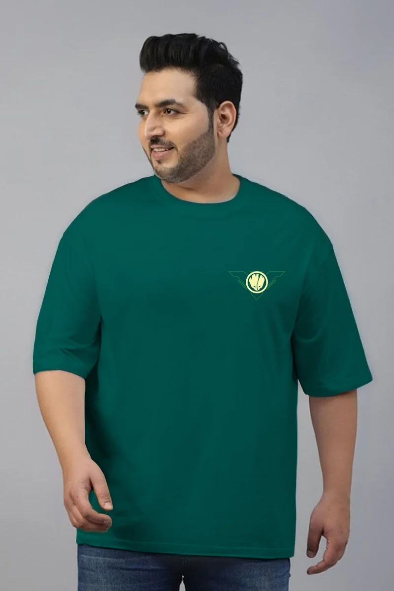 فيردو Veirdo Men’s Oversized , Plus Size  & Regular Fit T-Shirt | Premium Cotton Casual Tee