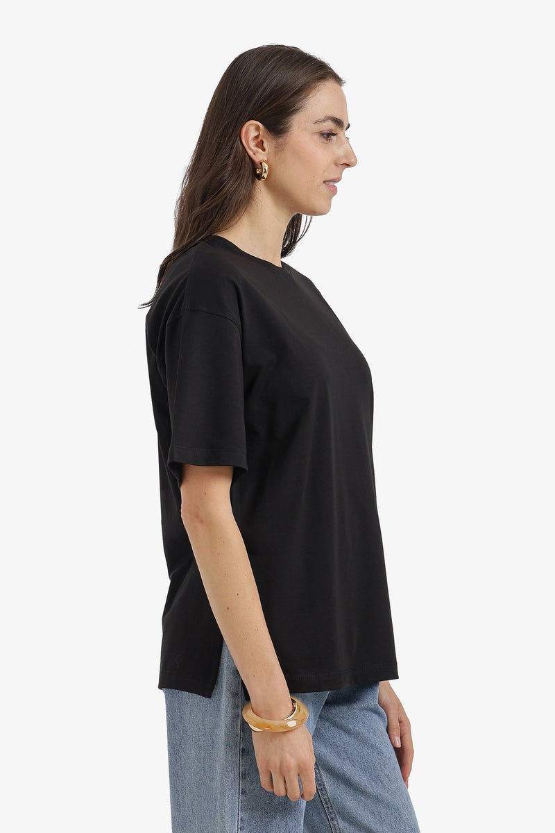 Carina Oversized Crew Neck T-Shirt - Image 3
