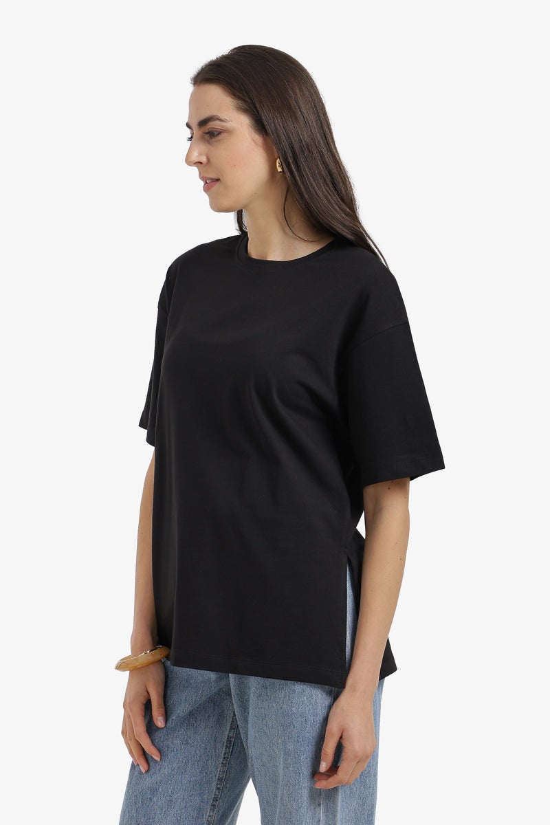 Carina Oversized Crew Neck T-Shirt - Image 2
