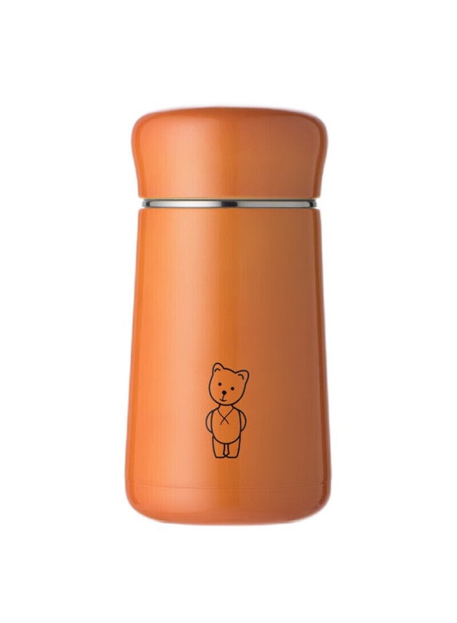Heenoor Xino Insulated Mug For Women, Stylish Stainless Steel Water Bottle, Portable Tea Cup For Home Use, Xn-9619 Orange, 330ml - Image 3