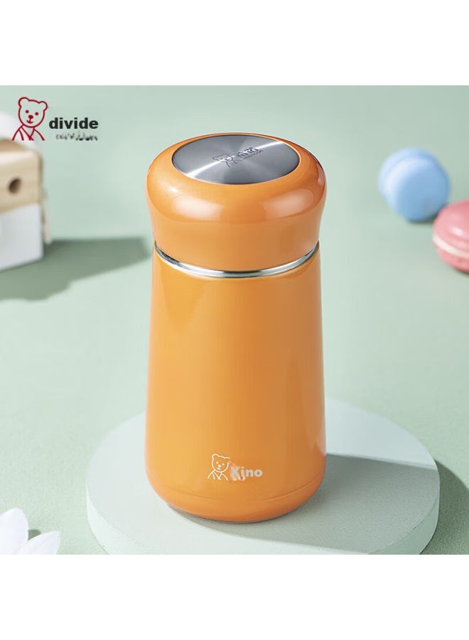Heenoor Xino Insulated Mug For Women, Stylish Stainless Steel Water Bottle, Portable Tea Cup For Home Use, Xn-9619 Orange, 330ml - Image 2