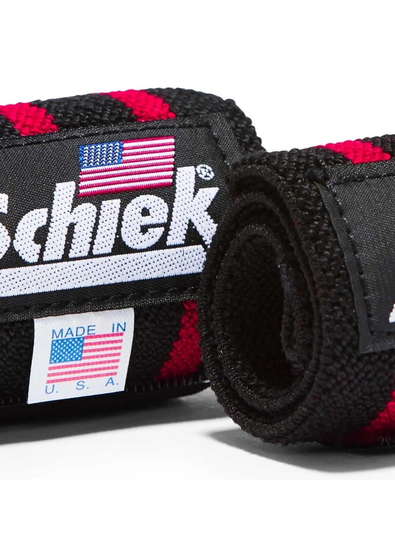 شيك أربطة معصم Schiek موديل 1112 ذات الخط الأسود مقاس 12 بوصة - Image 4