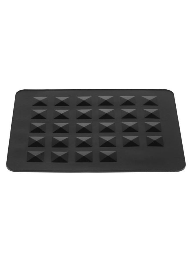 NIBEMINENT Hairdressing Heat Resistant Pad Black - Image 2