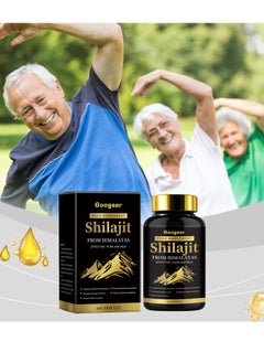 Googeer Shilajit Energy Capsules，Natural Dietary Supplements，Immune Enhancement Capsules，Promote Bone Protein Growth,Increase Resistance Mineral Supplement ，Protecting the Health of the Elderly and Children  - Image 2