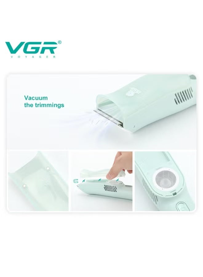 VGR Baby Hair Clipper V-155 Cordless & Waterproof – Ultra-Quiet Ceramic Trimmer for Safe Kids Haircuts at Home Professional Infant & Toddler Hair Cutting Kit with Guide Combs, Rechargeable Battery & Gentle Precision Trimming - Image 4