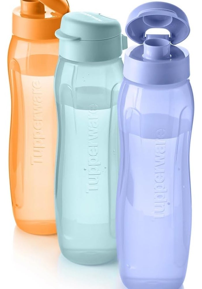 Tupperware زجاجة إيكو جين II 750 مل × 3 - Image 1