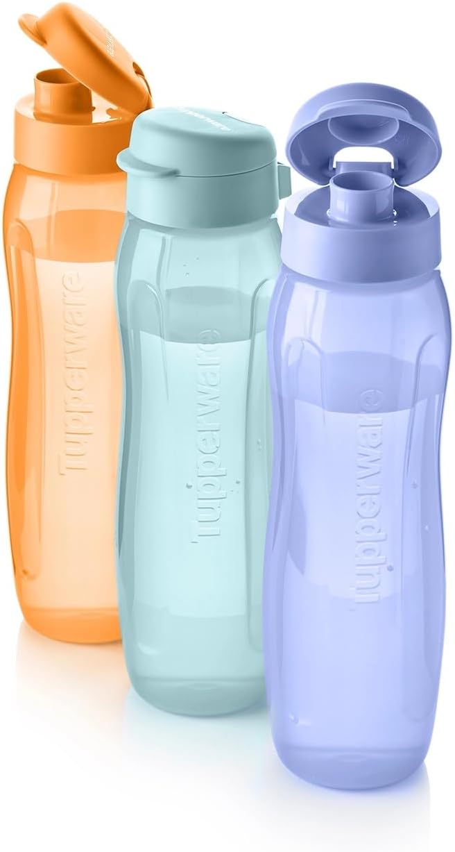 Tupperware زجاجة إيكو جين II 750 مل × 3 - Image 1