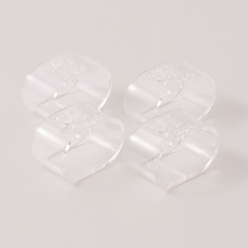La Mesa 4pcs acrylic napkin ring 4.5*4.5cm - Image 2
