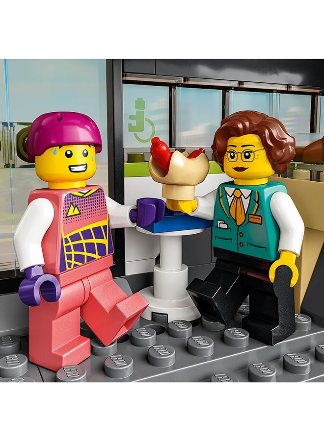 ليغو مجموعة قطار الركاب السريع 60337 من LEGO® City (764 قطعة)