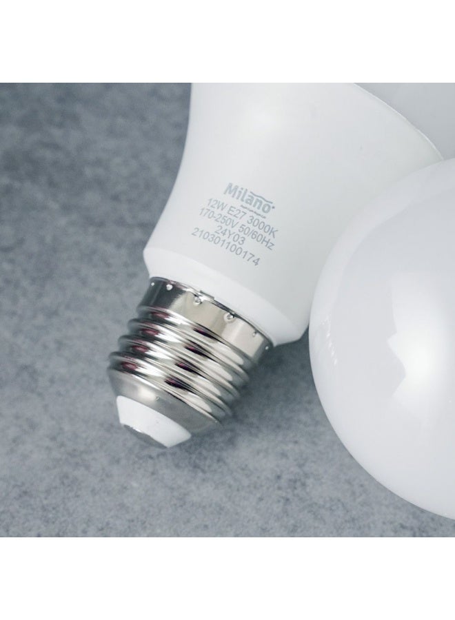 DANUBE HOME Danube Home Milano LED Bulb 2Pcs Set 12W E-27 6500K | Light Bulbs Energy Saving Lamp For Living Room Bedroom Dining Room Offices - Image 3
