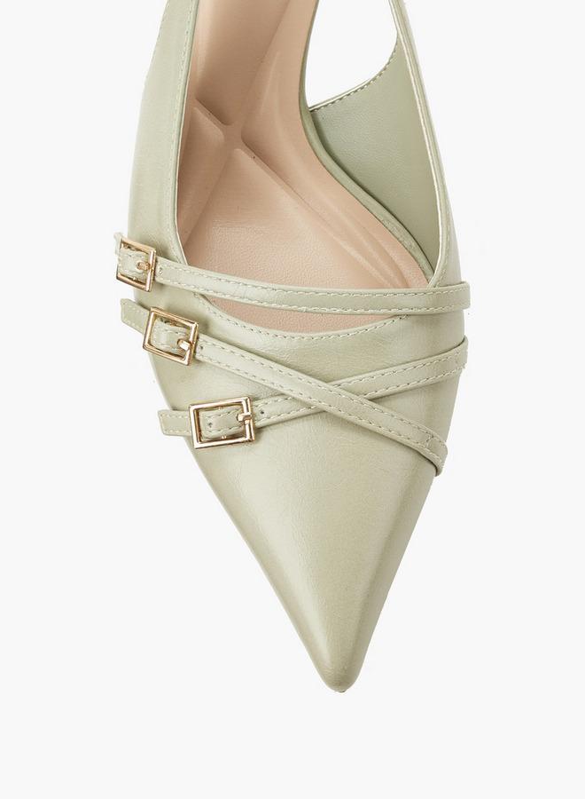 Celeste Women Stiletto Heel Mules - Image 4